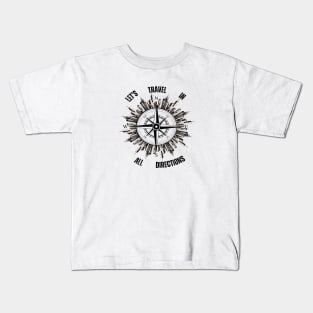 Compass traveller Kids T-Shirt